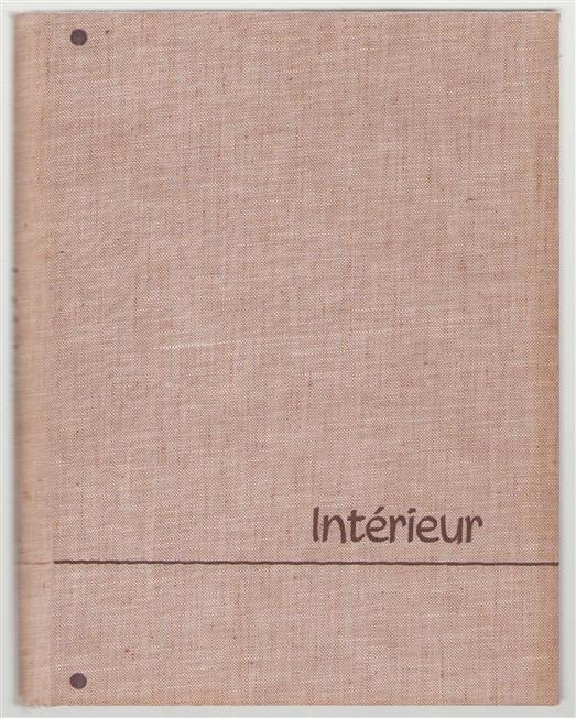 1952 Interieur - Periodiek  van . J.P. Wyers' Industrie en Handelsonderneming N.V.