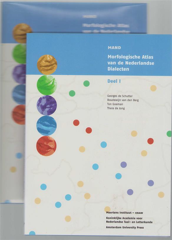 Morfologische Atlas van de Nederlandse Dialecten, deel I en II (MAND)