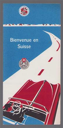 Bienevue en Suisse - Info brochure over het auto verkeer in Zwitserland