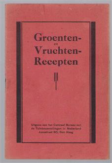 Groenten- en vruchtenrecepten - rode versie