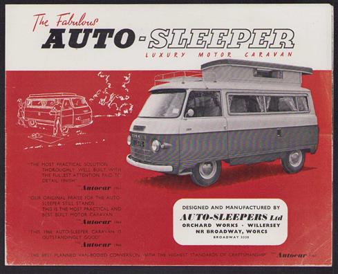 The fabulous Auto - Sleeper - Luxury Motor Caravan ( = Camper)