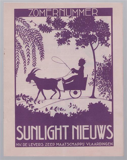Sunlight nieuws Zomernummer 1931