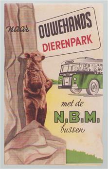 Ouwehands dierenpark Met de N.B.M. bussen