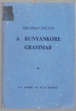 A Runyankore Grammar