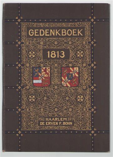 Gedenkboek 1813 : registers, aanvullingen en veranderingen.