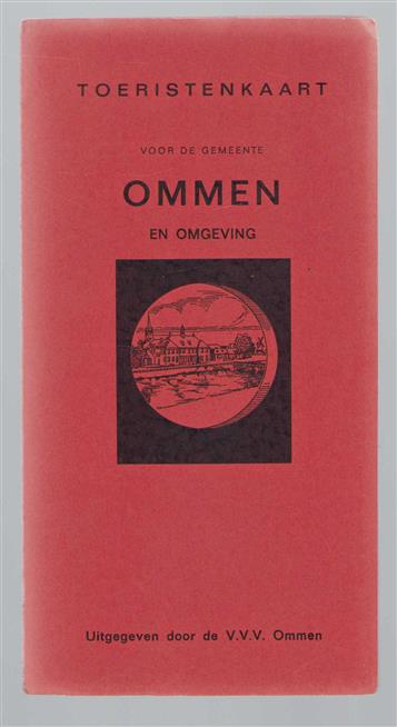 Toeristenkaart voor de gemeente Ommen. (herdruk)