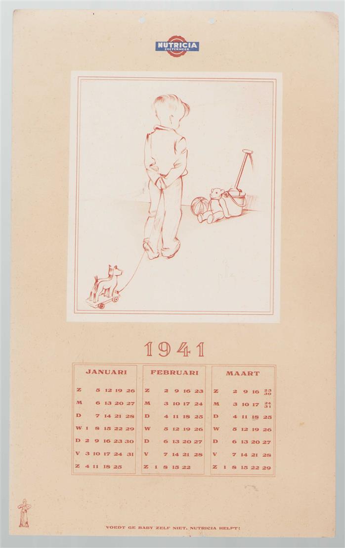 Kalender Nutricia 1941