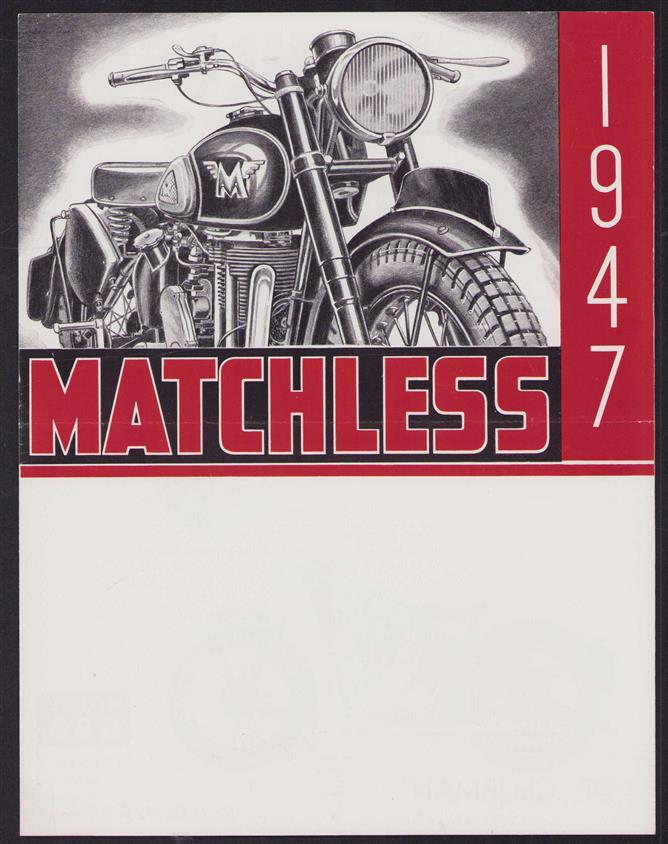 MATCHLESS Clubman models for 1947