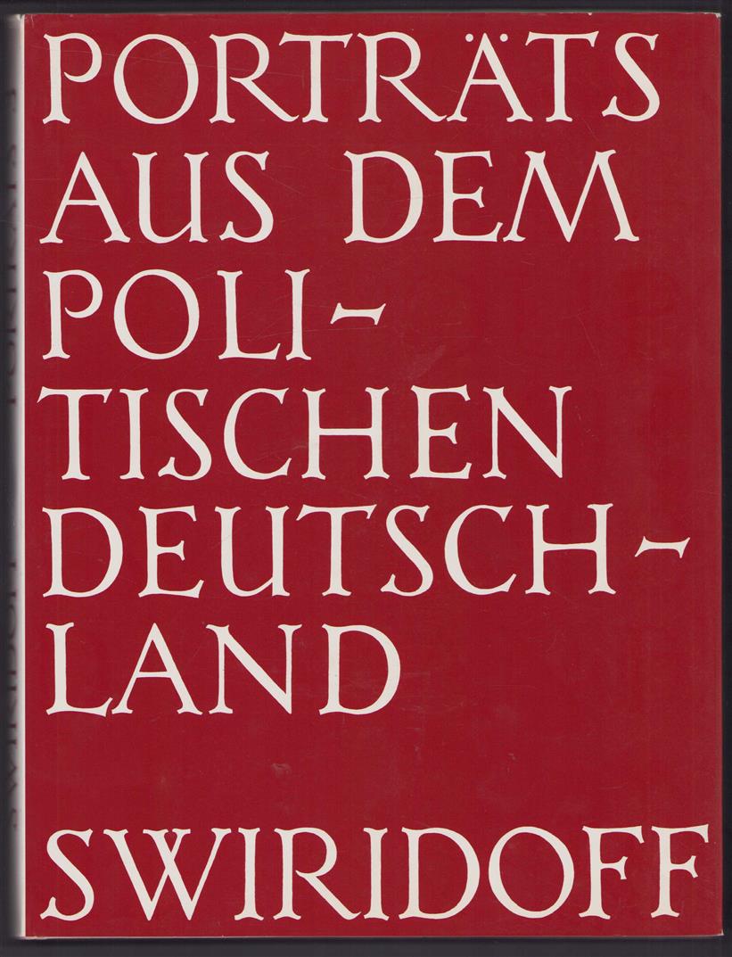 [Porträts] Bd. 3. Porträts aus dem politischen Deutschland (oude uitgave 1968)