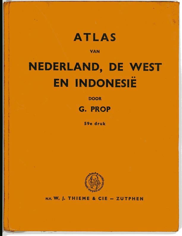 Atlas van Nederland, de West en Indonesië : geïllustreerde uitgave