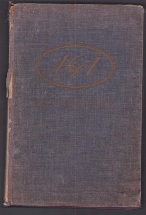 AGA kookboek (1e druk 1939)
