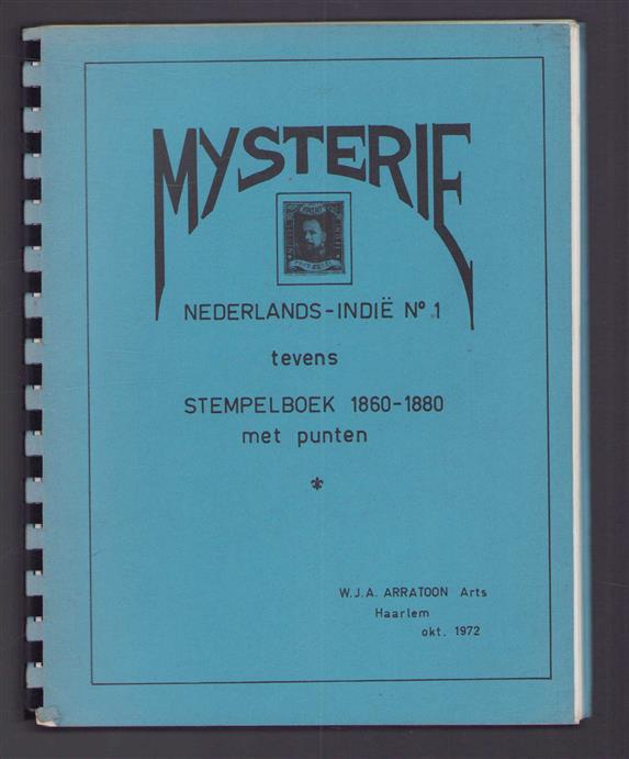 Mysterie Nederlands - Indie Tevens stempelboek 1860 - 1880 met punten