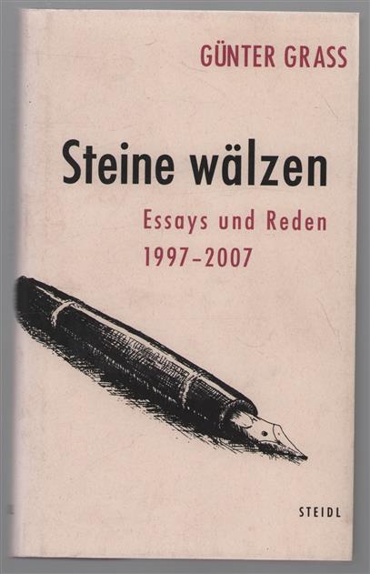 Steine walzen, Essays und Reden 1997-2007