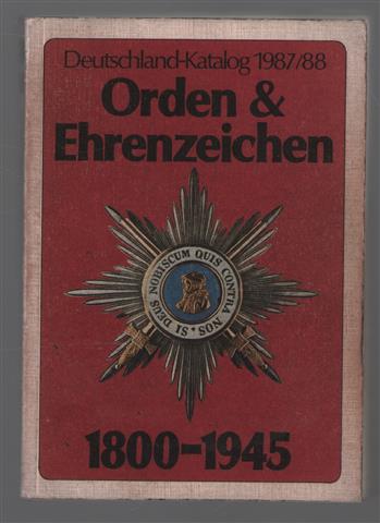 Orden & Ehrenzeichen von 1800-1945