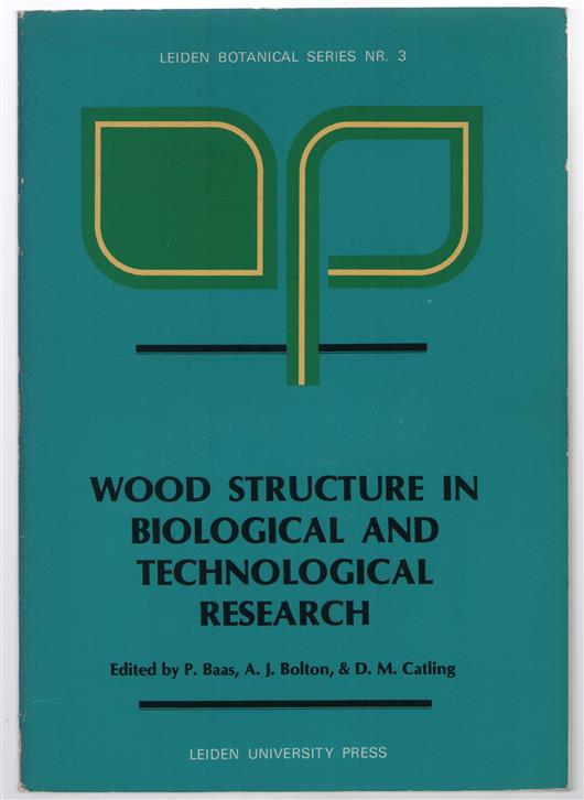 Wood structure in biological and technological research
