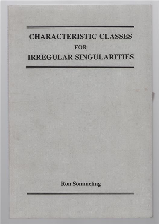 Characteristic classes for irregular singularities