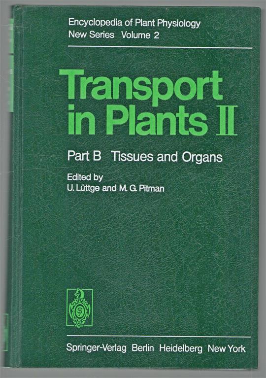 Transport in plants / 2,2 Tissues and organs.