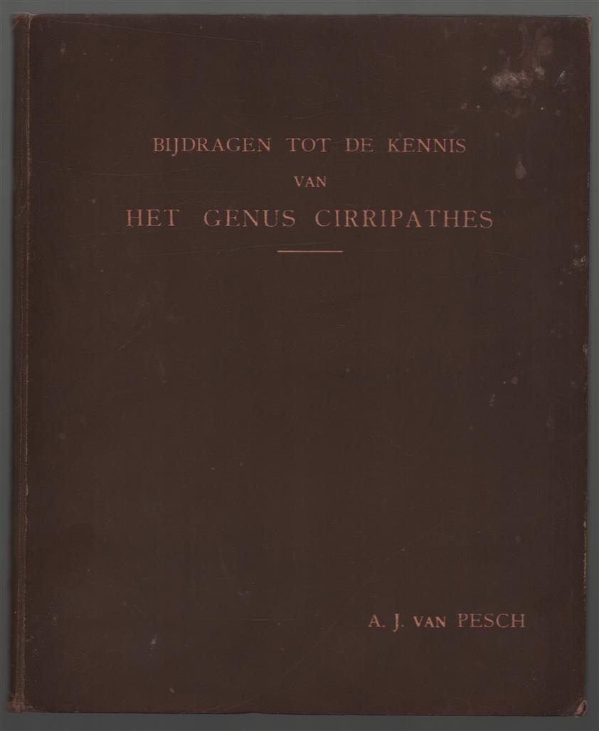 Bijdragen tot de kennis van het genus Cirripathes