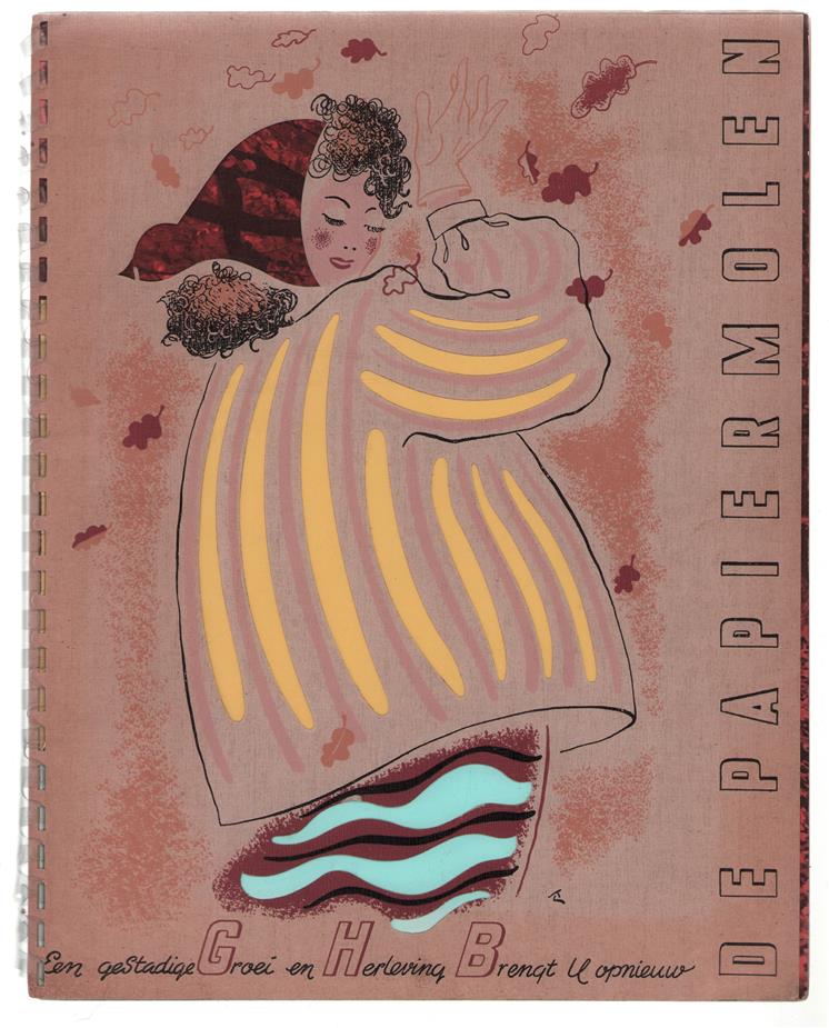 De papiermolen, tijdschrift voor de grafische vakken - Herfst 1950