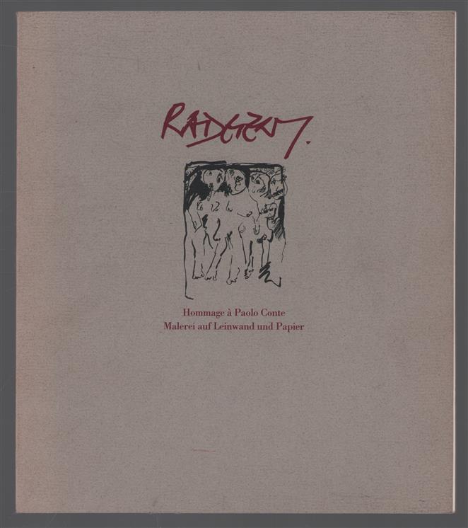 Radetzky, hommage à Paolo Conte Malerei auf Leinwand und Papier