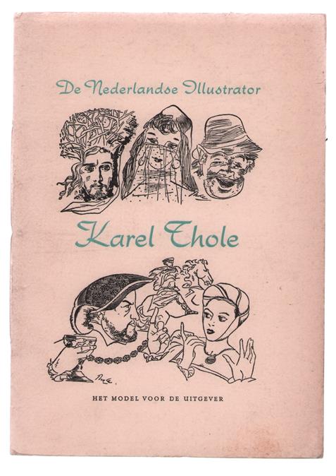 De Nederlandse illustrator Karel Thole - Model voor de uitgever 1948