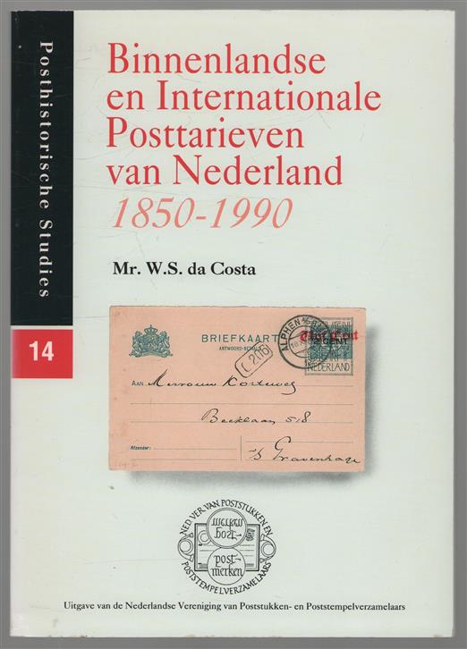 Binnenlandse en internationale posttarieven van Nederland 1850-1990