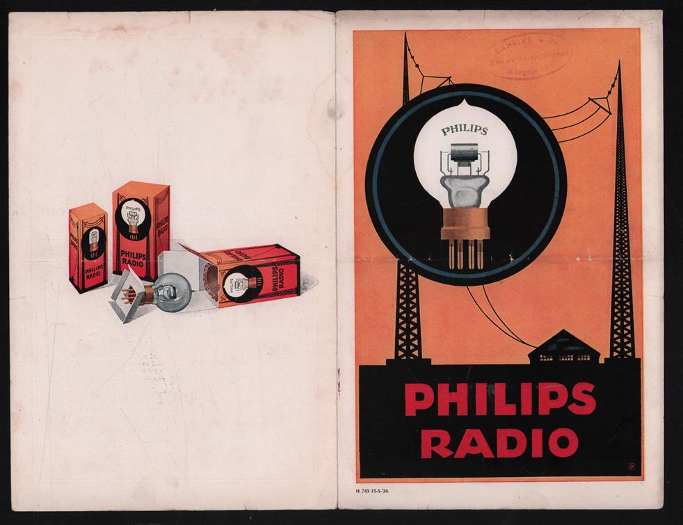 Brochure Philips Radio (lampen)