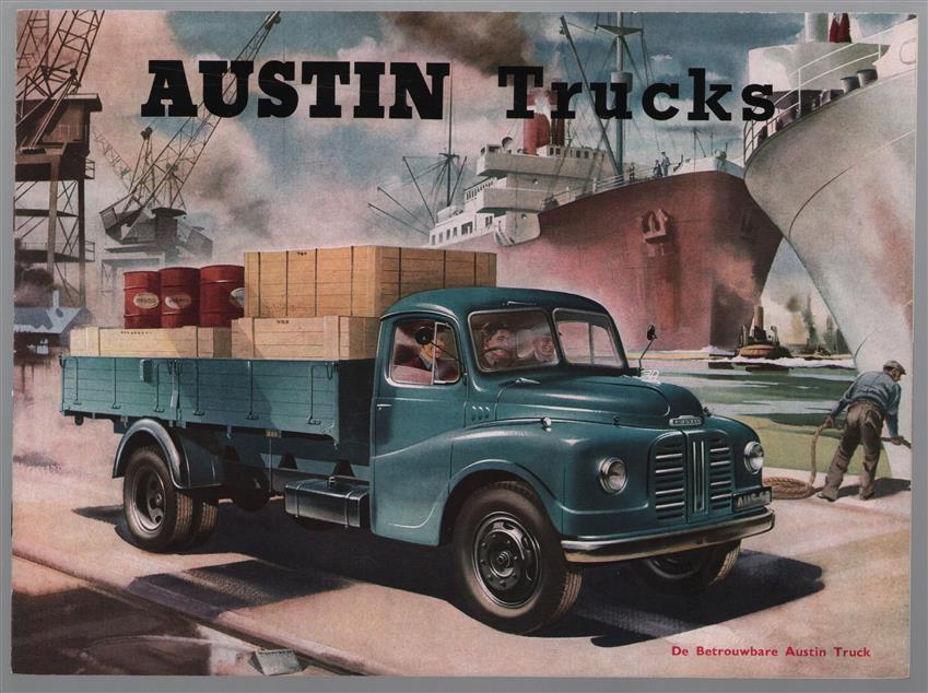 (AUTO FOLDER - CAR BROCHURE) Austin Trucks - De betrouwbare austin Truck
