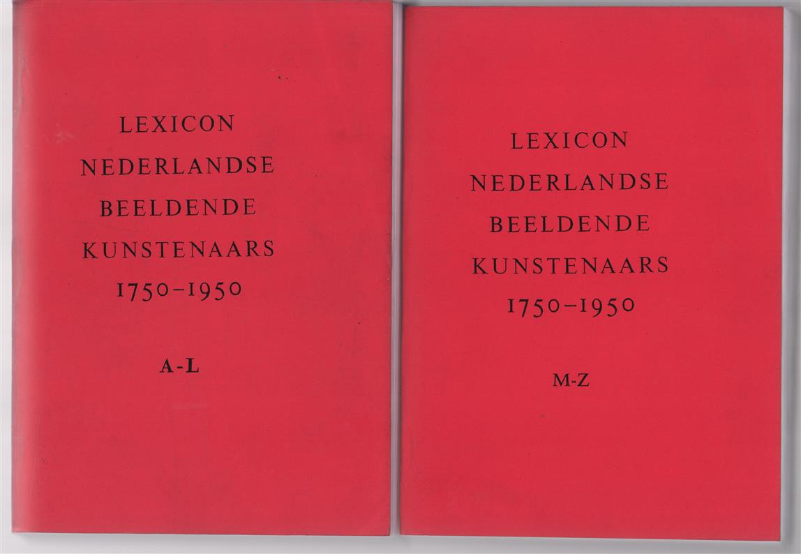 Lexicon Nederlandse beeldende kunstenaars : 1750-1950
