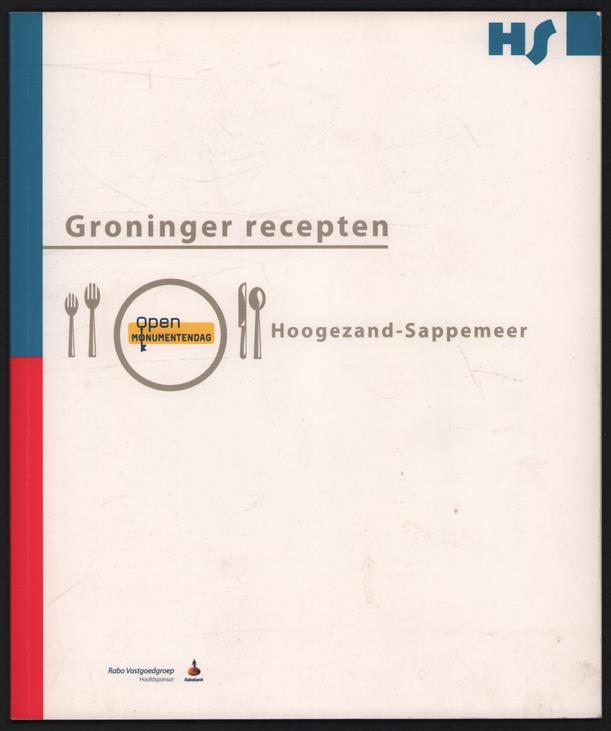 Groninger recepten (open monumentendag)