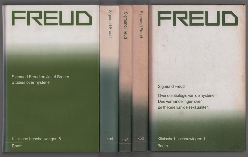 Klinische beschouwingen, Sigmund Freud Nederlandse editie