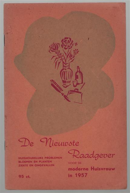 De nieuwste raadgever voor de moderne huisvrouw in 1957.