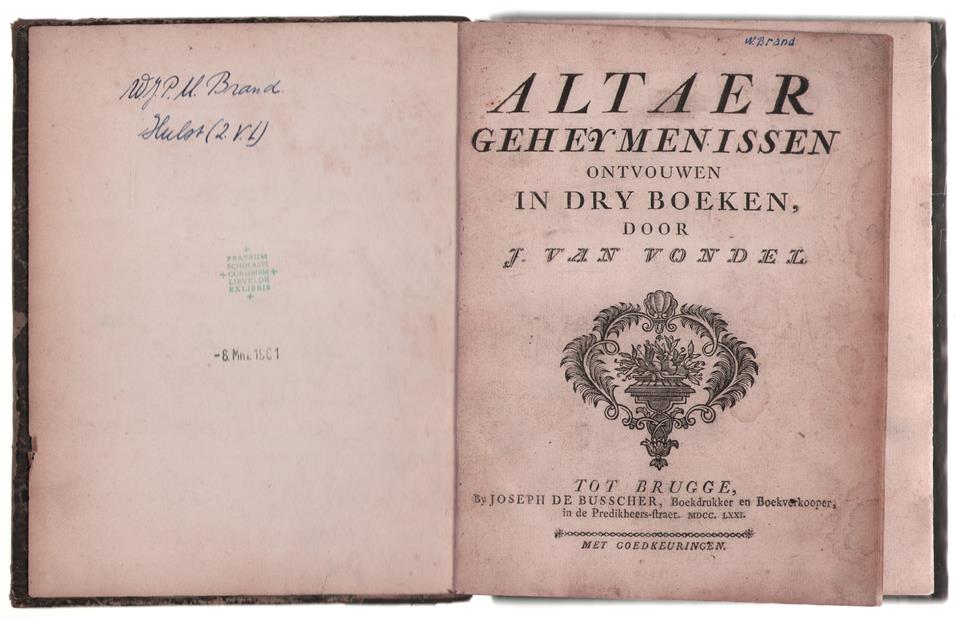 Altaer geheymenissen ontvouwen in dry boeken