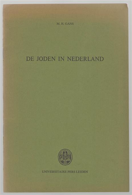 De Joden in Nederland, rede, uitgesproken bij de aanvaarding van het ambt van buitengewoon hoogleraar in de geschiedenis van de joden, vooral in Nederland na 1900 aan de Cleveringa-leerstoel van de Rijksuniversiteit te Leiden op 26 november 1976