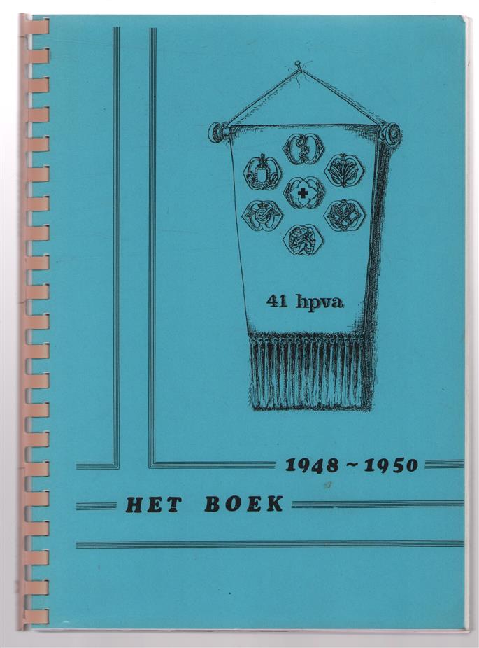 Het boek van 41 HpVA 1948-1950 : Geneeskundige troepen