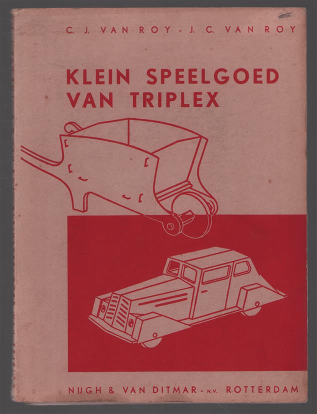 Klein speelgoed van triplex