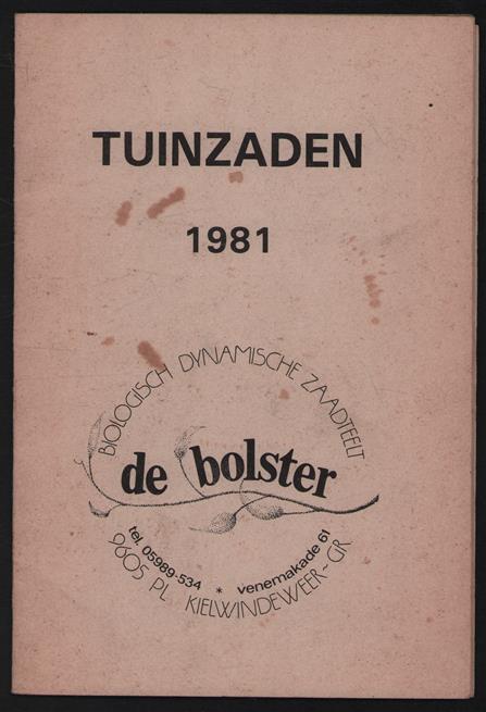 Tuinzaden 1981