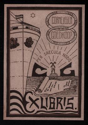 EX LIBRIS : Cornelissen Goedkoop - Per Saecula Nobis