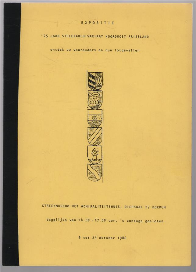 25 jaar Streekarchivariaat Noordoost-Friesland