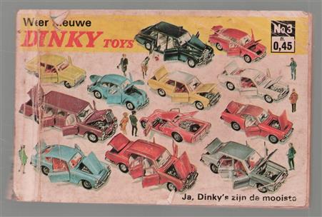 VERKOOP CATALOGUS No 3  - weer nieuwe dinky toys. Ja Dinky s zijn de mooiste