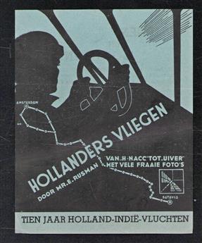 Reclame flyer. -- Hollanders vlegen