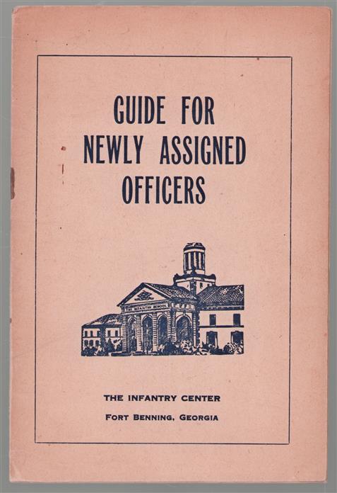 guide for newly assigned officers