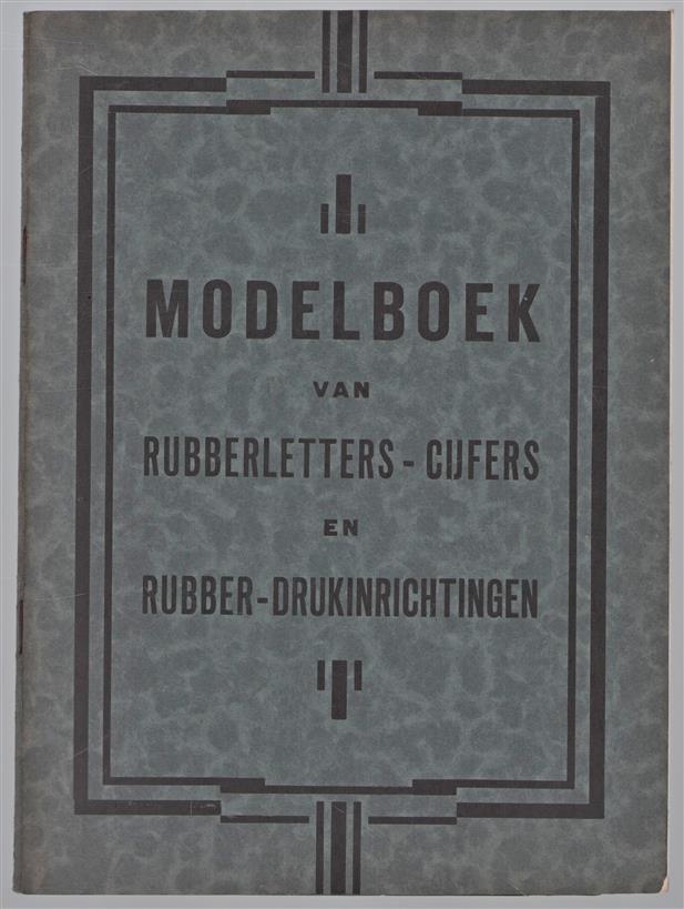 Modelboek van stempels