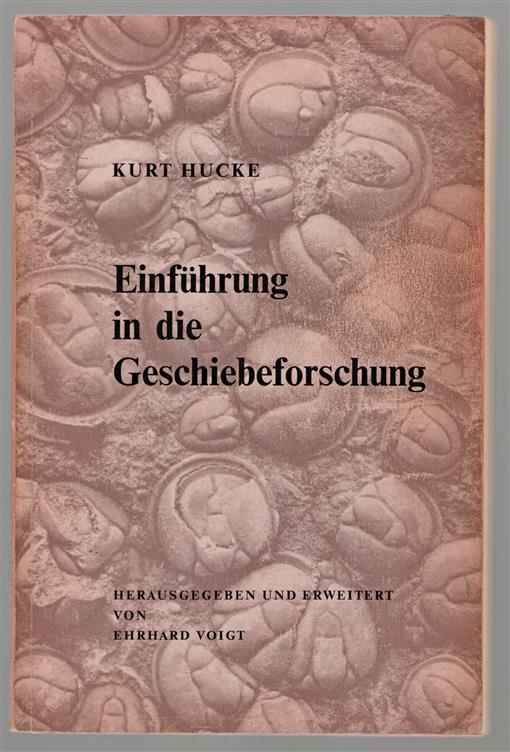 Einf�hrung in die Geschiebeforschung (Sedimentargeschiebe)