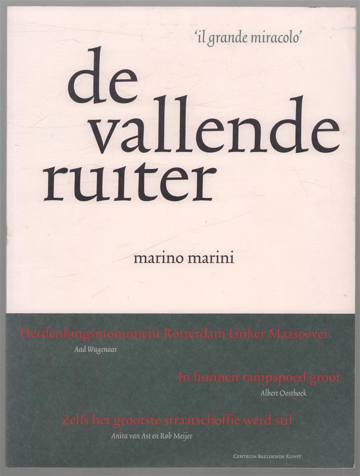 De vallende ruiter, Marino Marini