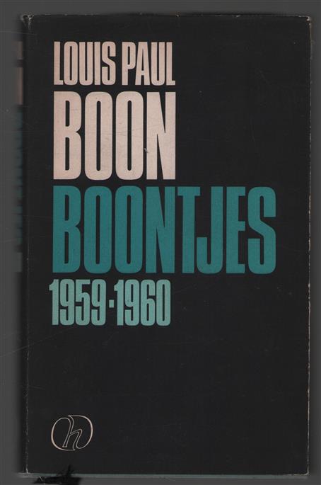 Boontjes, 1959-1960