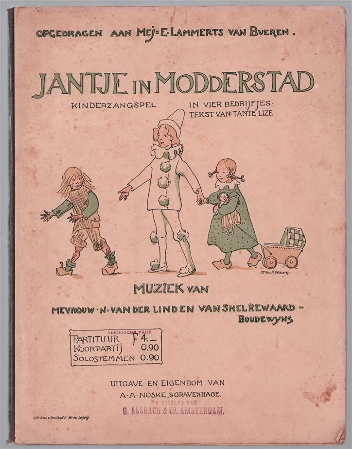 Jantje in modderstad : kinderzangspel in vier bedrijfjes