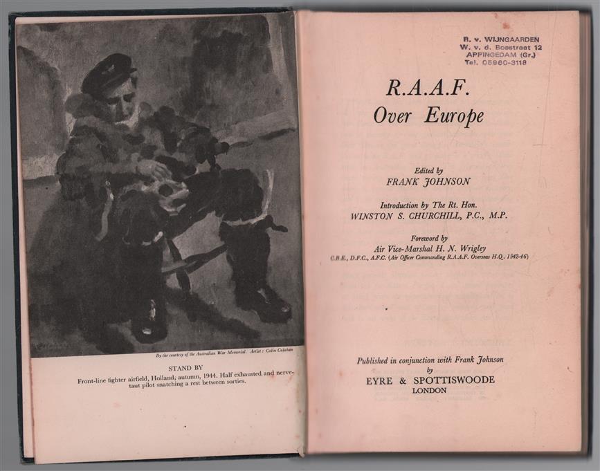 R.A.A.F. over Europe ( Royal Australian Air Force )