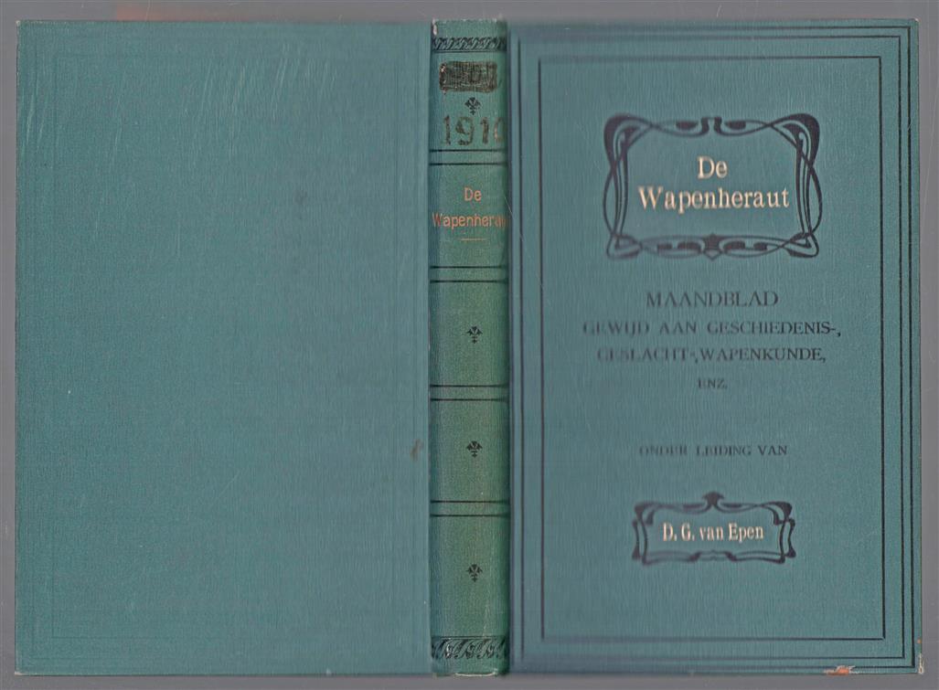 14e jaargang - De wapenheraut, maandblad gewijd aan geschiedenis, geslachts-, wapen-, oudheidkunde enz.