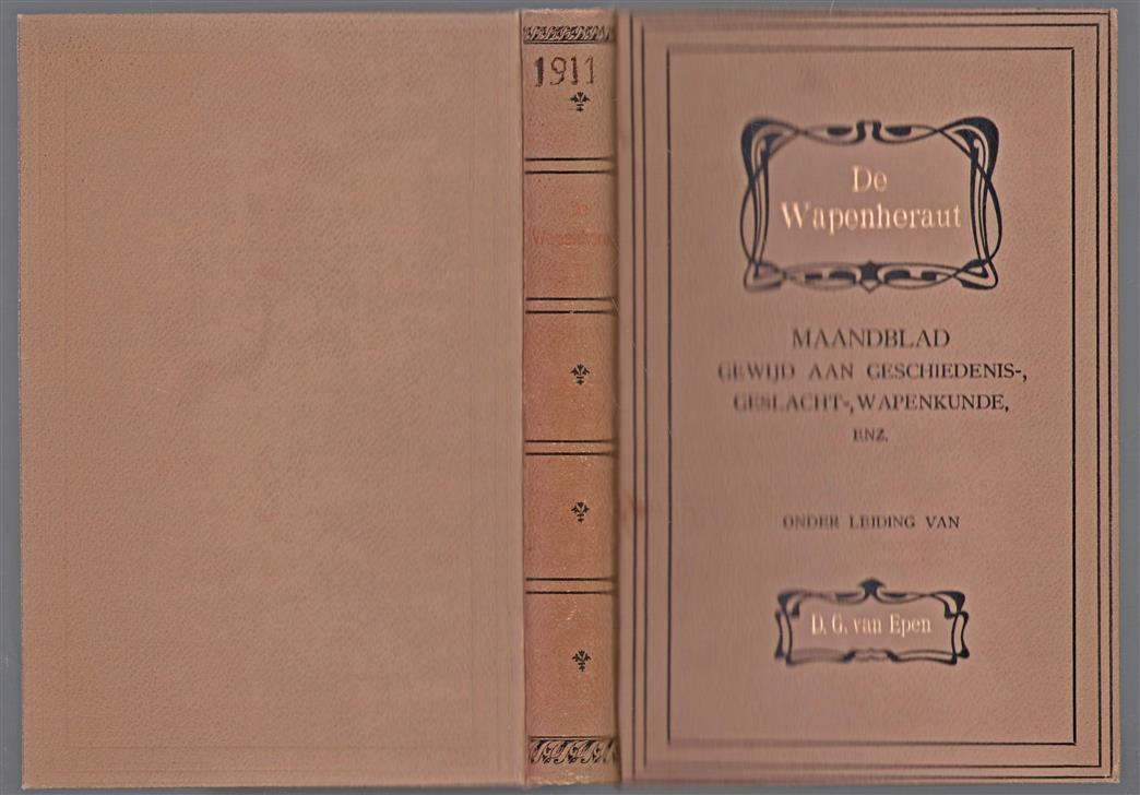 15e jaargang - De wapenheraut, maandblad gewijd aan geschiedenis, geslachts-, wapen-, oudheidkunde enz.